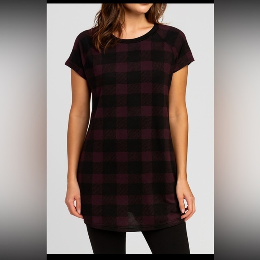 Diesel double lined plaid dress - medium
